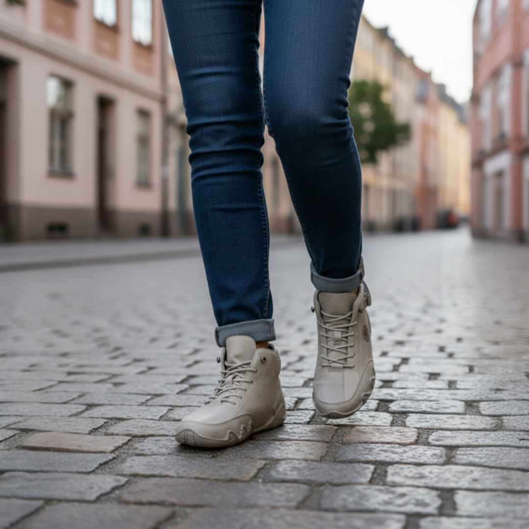 OrthoX- Ergonomischer Barfußschuh für den Winter