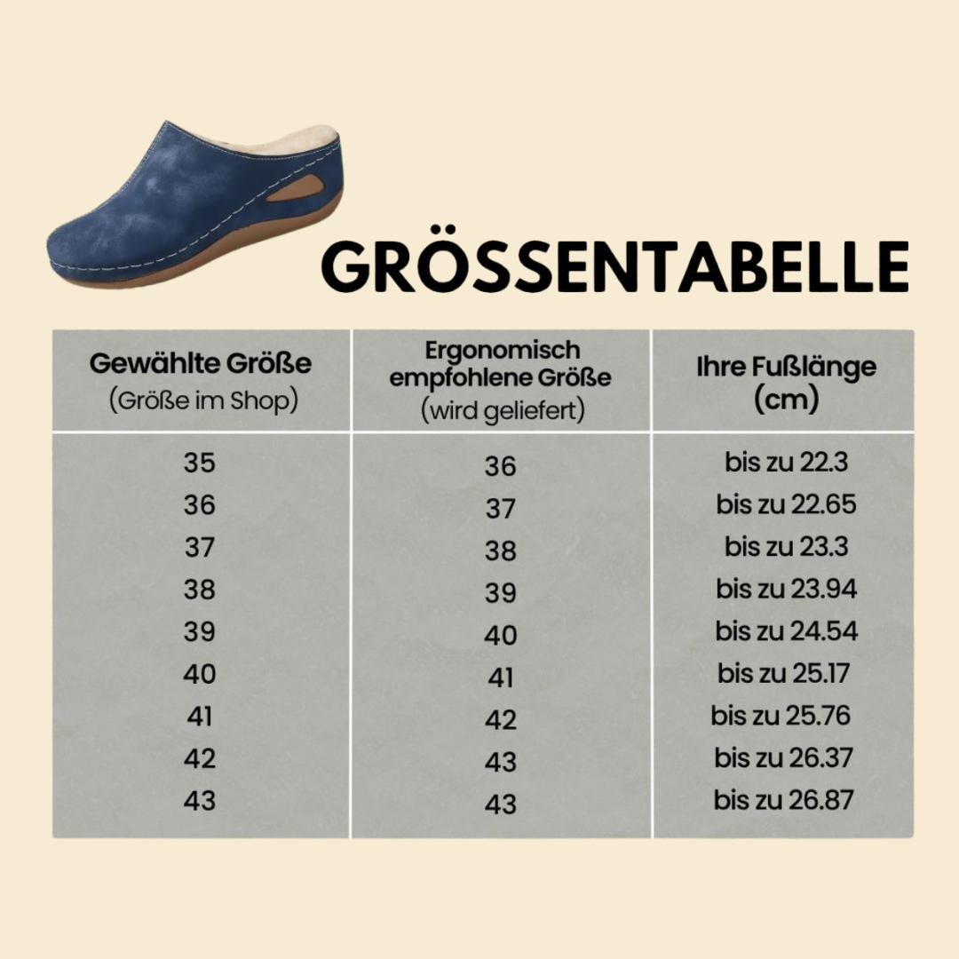 OrthoX- Ergonomische Winterslipper