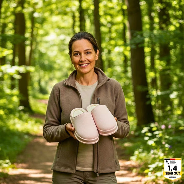OrthoX- Winterslipper zur Schmerzreduktion und warmen Füßen