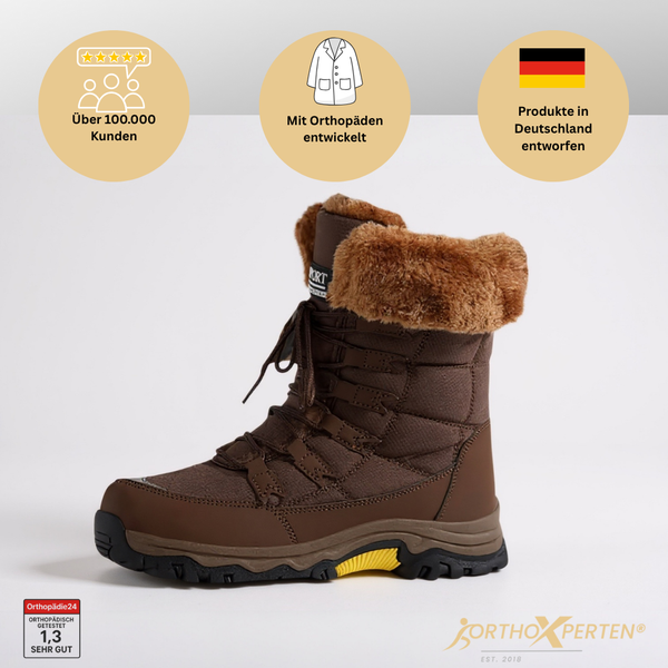 OrthoX- Schmerzlinderndende & wasserdichte Isolierte Stiefel Für den Winter