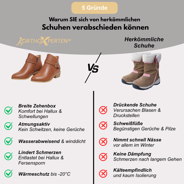 OrthoX-Ergonomischer & schmerzlinderungs Komfortstiefel