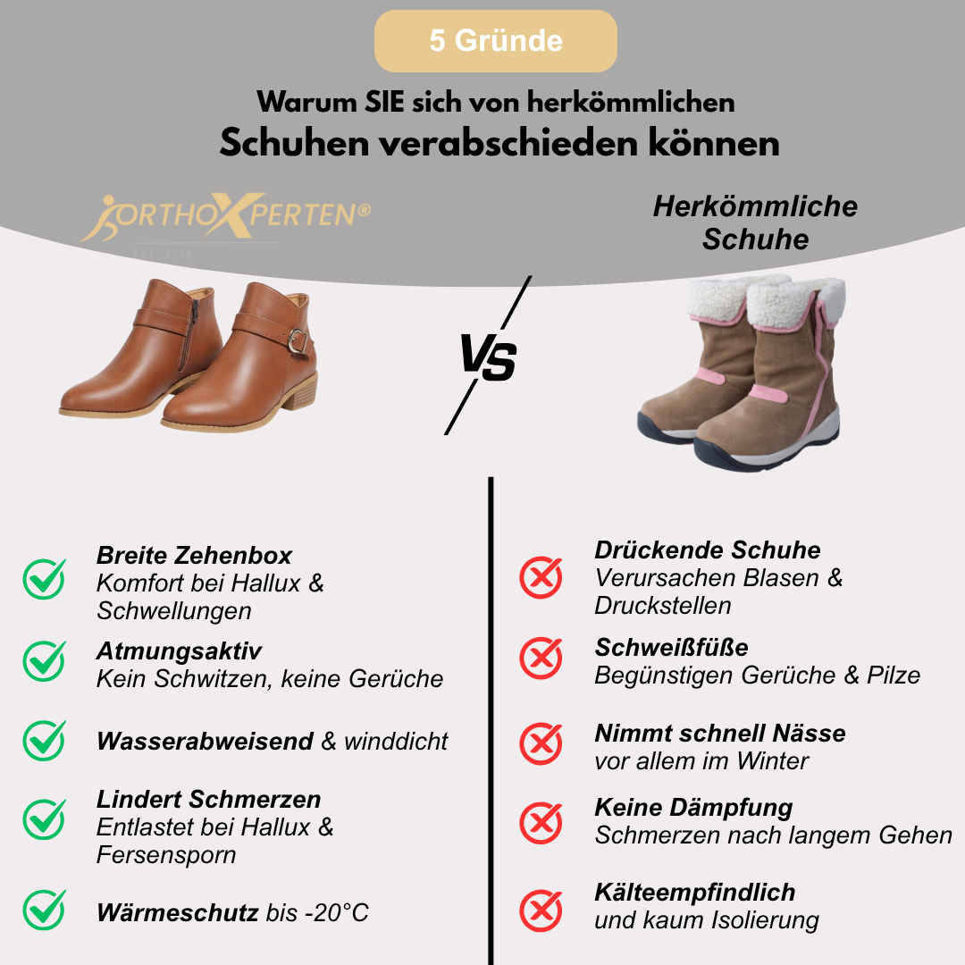 OrthoX-Ergonomischer & schmerzlinderungs Komfortstiefel