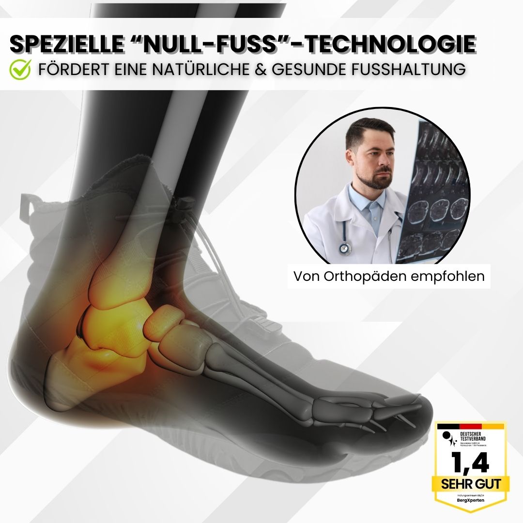 OrthoX-Thermo Barfußschuhe zur Linderung von Fußschmerzen & besseren Komfort