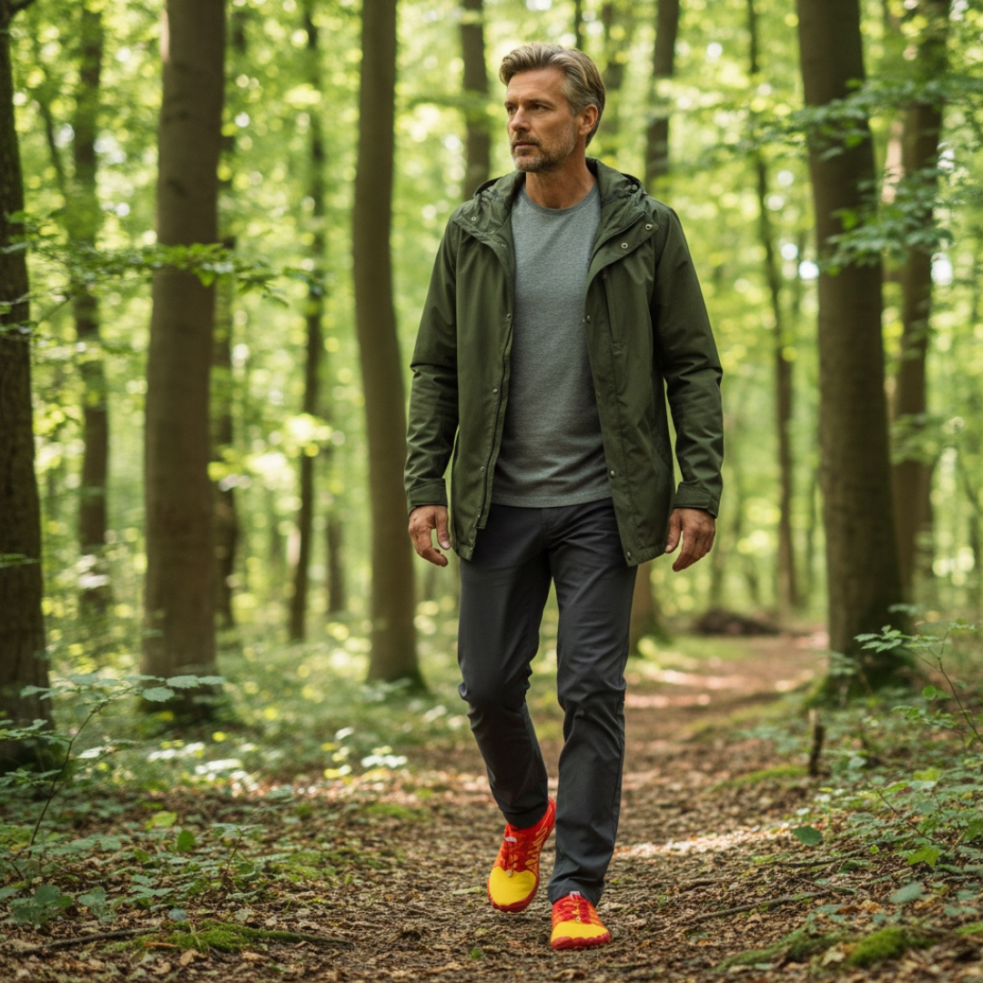 Red Yellow Trail V-Runner Pro - Universal Non-Slip Barefoot Shoes