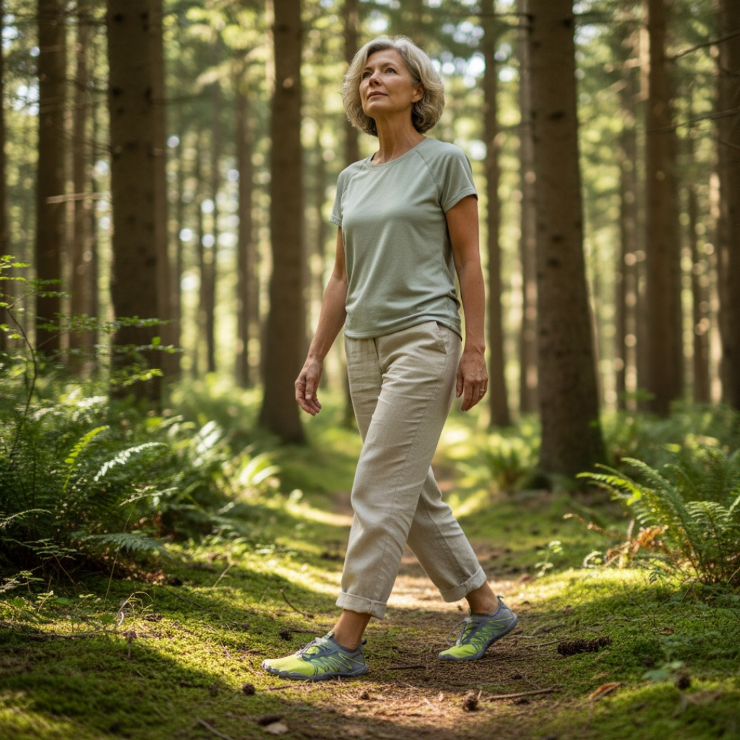 OrthoX - Rutschfeste Trail Barfußschuhe für natürliche Beweglichkeit - Grau