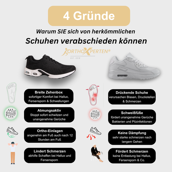 Ortho Schmerzlindernde Schuhe 2.0
