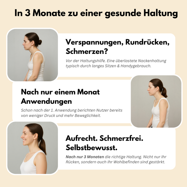 OrthoX - Haltungskorrekturgurt bei Fehlhaltung & Schmerzen