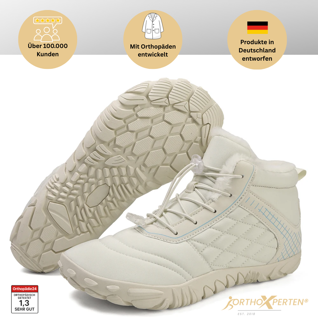 Insulating Winter Barefoot Shoe with Non-Slip Sole - FrostFit