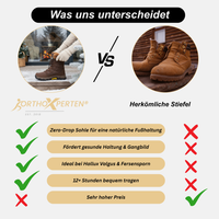 OrthoX- Schmerzlinderndende & wasserdichte Isolierte Stiefel Für den Winter
