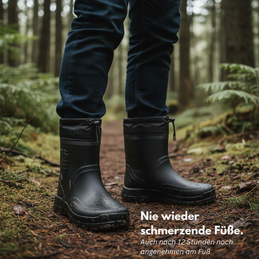 OrthoX- Thermo-Regenstiefel für ergonomisches Gehen