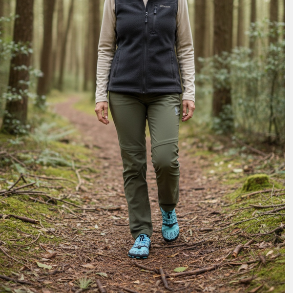 OrthoX - Rutschfeste Trail Barfußschuhe für natürliche Beweglichkeit - Türkis