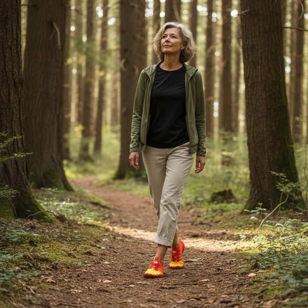 Red Yellow Trail V-Runner Pro - Universal Non-Slip Barefoot Shoes