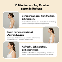 OrthoX - Nackenstrecker für verbesserte Haltung & schmerzlinderung