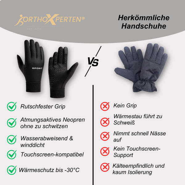 OrthoX - Wasserfeste Thermohandschuhe bis -30°C