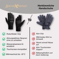 OrthoX - Wasserfeste Thermohandschuhe bis -30°C