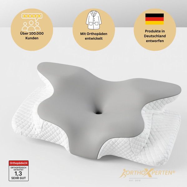 Morgenglück-ergonomisches Kissen für einen schmerzfreien Schlaf