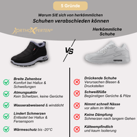 OrthoX- orthopädische & schmerzlindernde Winterschuhe bis -20°C