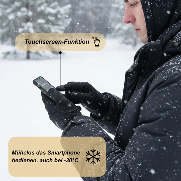 OrthoX - Wasserfeste Thermohandschuhe bis -30°C