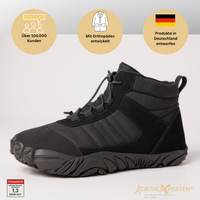 OrthoX - Schmerzlindernde und wasserabweisende Barfußschuhe für den Winter