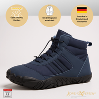 OrthoX - Schmerzlindernde und wasserabweisende Barfußschuhe für den Winter