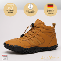 OrthoX - Schmerzlindernde und wasserabweisende Barfußschuhe für den Winter