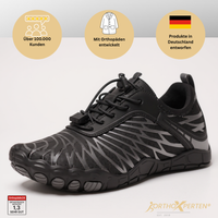 OrthoX - ergonomischer & schemrzlindernder Barfußschuh ohne Schnürsenkel