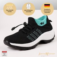 OrthoX- ergonomischer schmerzlindernder Alltagsschuh ohne Schnürsenkel