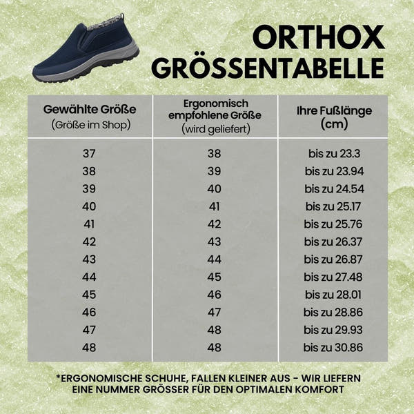 OrthoX- Ergonomische & wasserdichte Rutschfeste Schuhe für den Winter