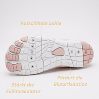 OrthoX - ergonomischer & schemrzlindernder Barfußschuh ohne Schnürsenkel