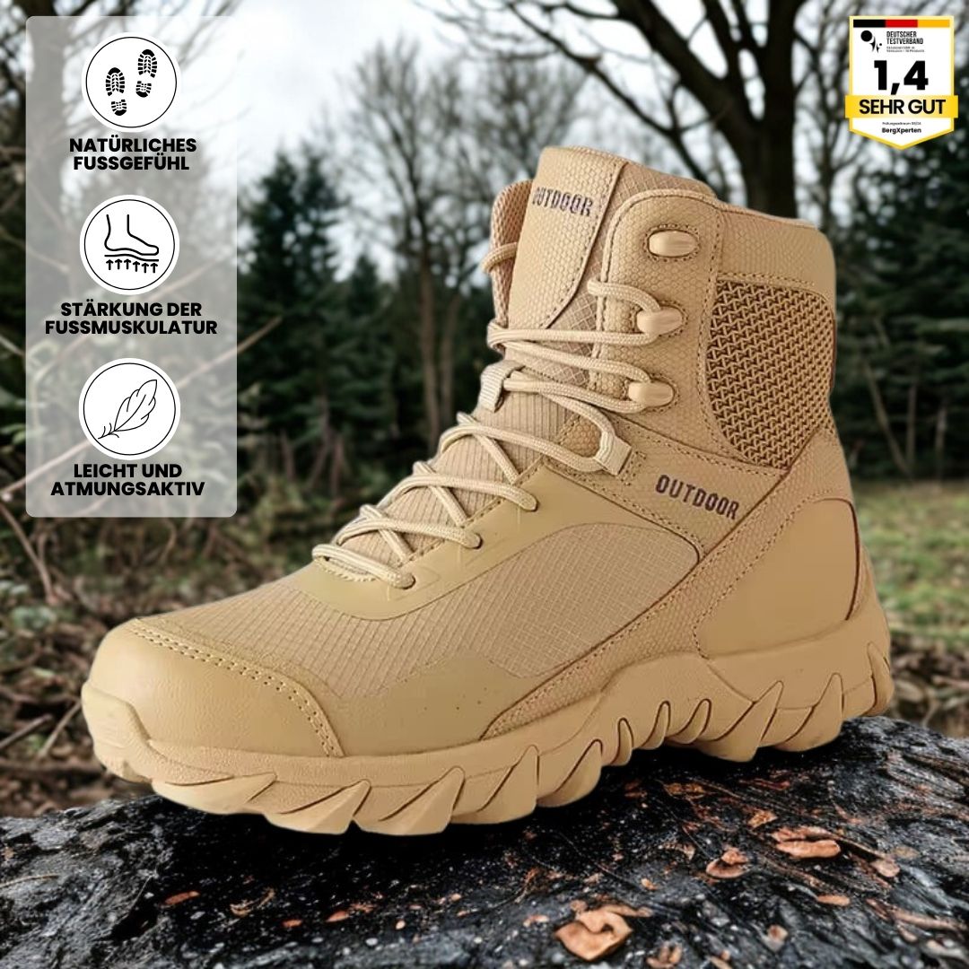 OrthoX- Ergonomische & Wasserdichte Outdoor-Stiefel miit Rutschfester Sohle