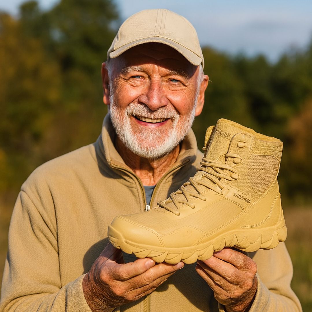 OrthoX- Ergonomische & Wasserdichte Outdoor-Stiefel miit Rutschfester Sohle