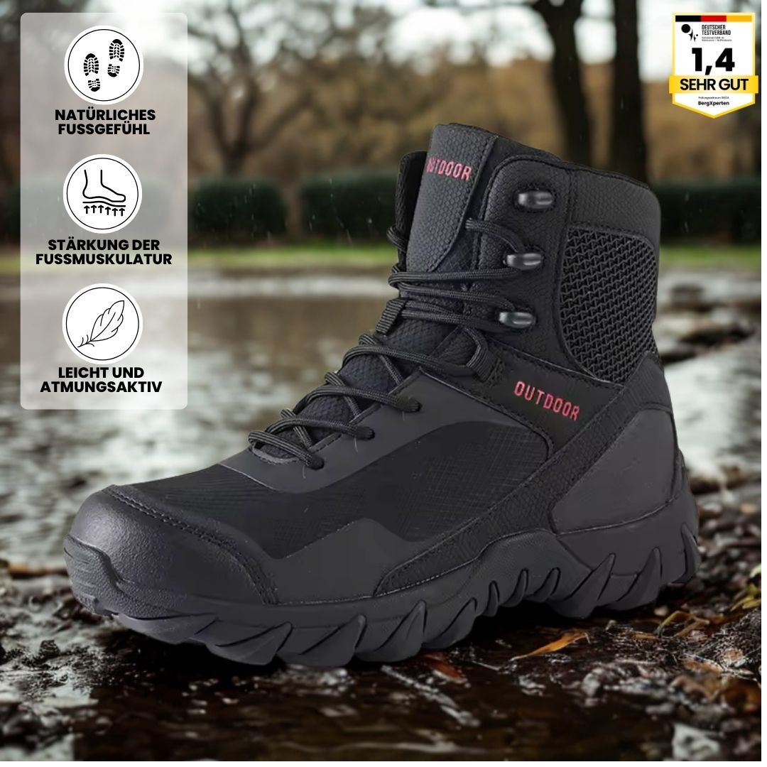 OrthoX- Ergonomische & Wasserdichte Outdoor-Stiefel miit Rutschfester Sohle