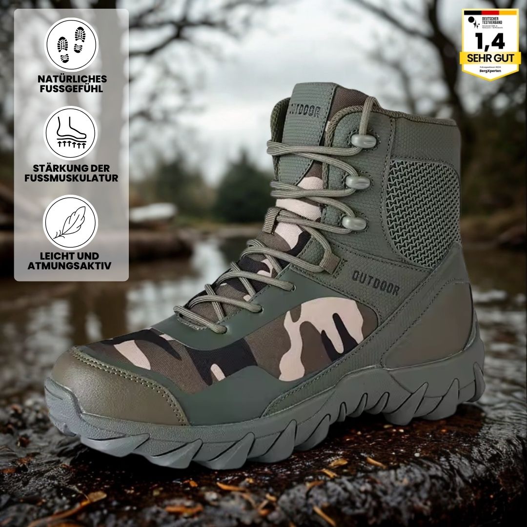 OrthoX- Ergonomische & Wasserdichte Outdoor-Stiefel miit Rutschfester Sohle