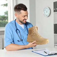 OrthoX- Ergonomische & Wasserdichte Outdoor-Stiefel miit Rutschfester Sohle