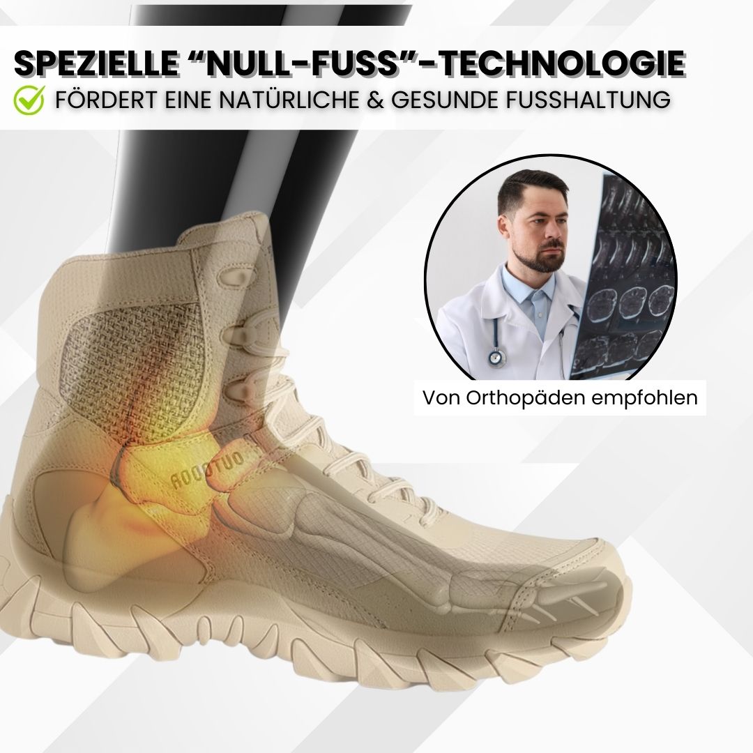 OrthoX- Ergonomische & Wasserdichte Outdoor-Stiefel miit Rutschfester Sohle