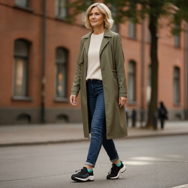 OrthoX- ergonomischer schmerzlindernder Alltagsschuh ohne Schnürsenkel