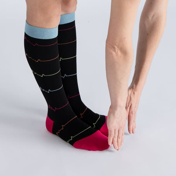 OrthoX - Kompressionssocken für Schmerzfreiheit und Komfort - Schwarz